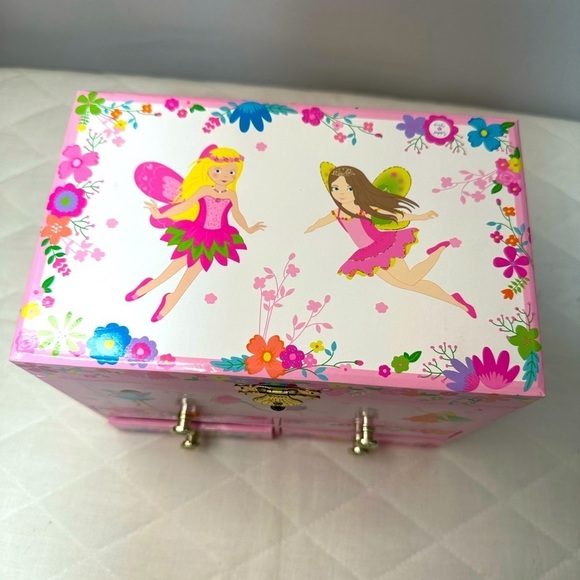 Girl’s Fairy Tale Spinning Ballerina Music Jewelry Box - Picture 6 of 9